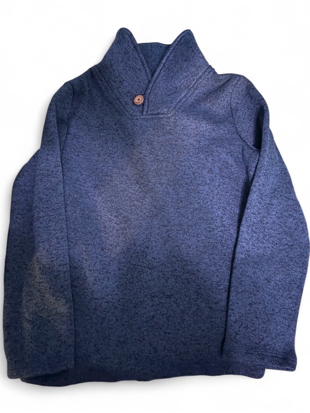 jumping beans Navy Shawl-Collar Turtleneck Pullover